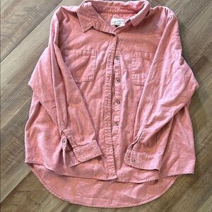 Universal Thread Coral Men’s Button Up Top